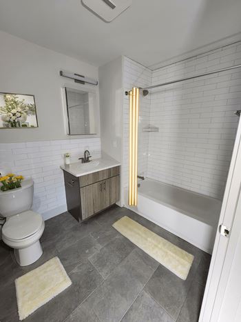 Ceramic tiled bathrooms